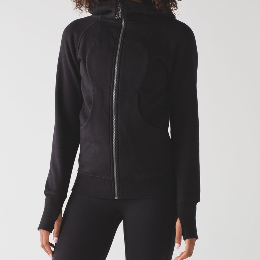 BLACK SCUBA HOODIE